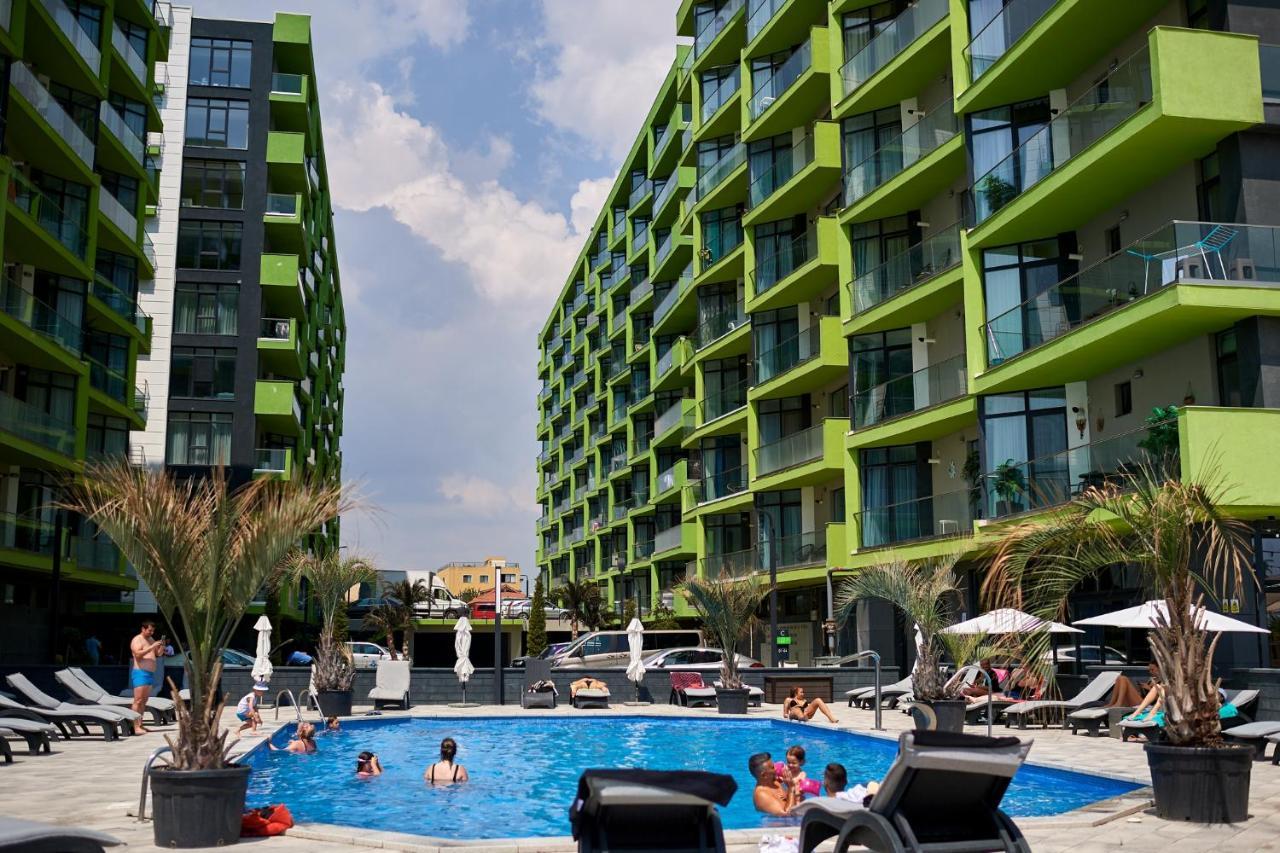 Dava Aparthotel Pool & Spa Mamaia Nord Năvodari Zewnętrze zdjęcie